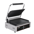 101016 - Contact Grill Single / Ribbed Top and Smooth Bottom