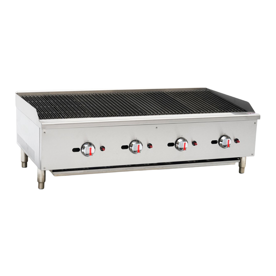 101057 - Gas Countertop Charbroiler - Quad Control