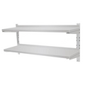 141036 - Stainless Steel Double Wall Shelf 1500mm