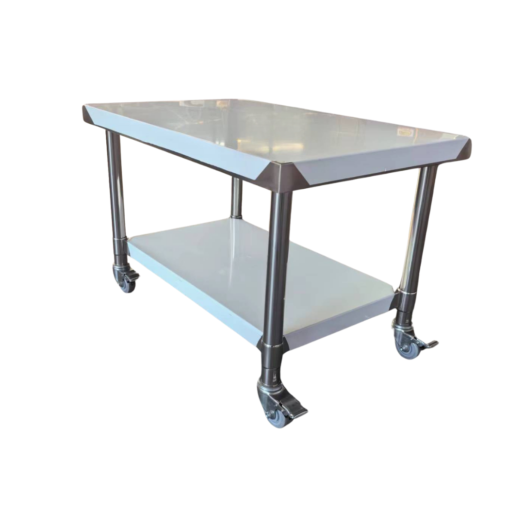 141054 - Charbroiler & Griddle Stainless Steel Stand 900x700mm (WxD)