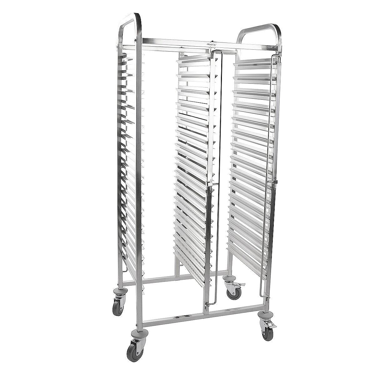 301008 - Racking Trolley 15 Tier Double Row for GN1/1 (30 Shelves)