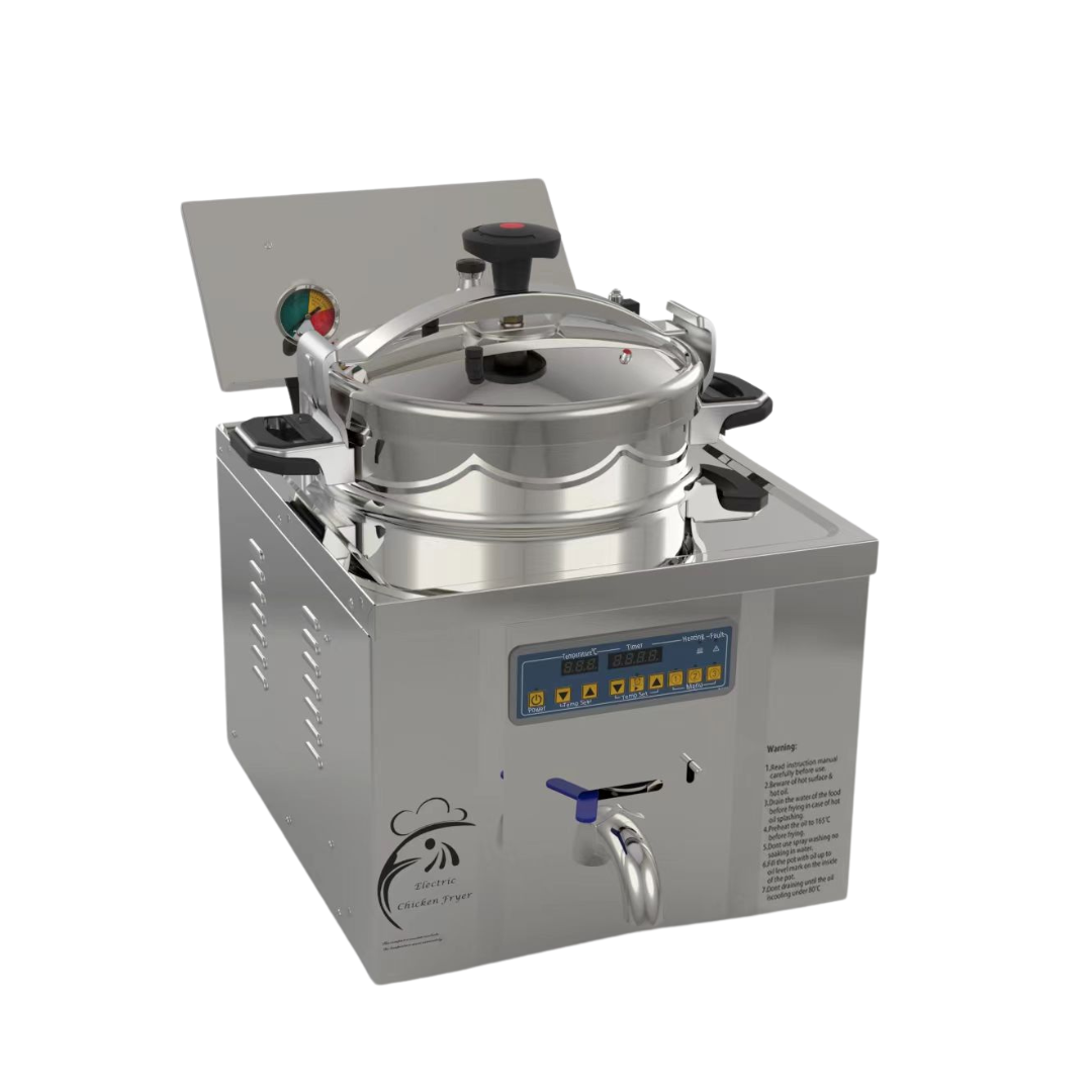 341002 - Countertop Electric Pressure Fryer 22L