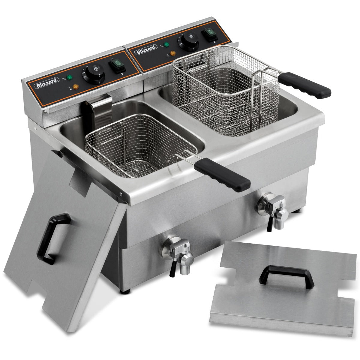 16L Double Tank Electric Fryer