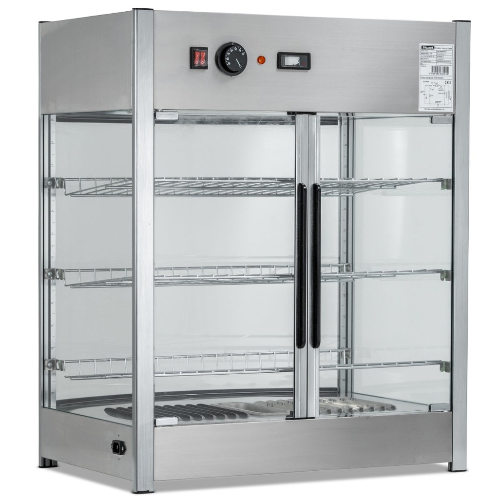 137L Counter Top Tiered Heated Merchandiser