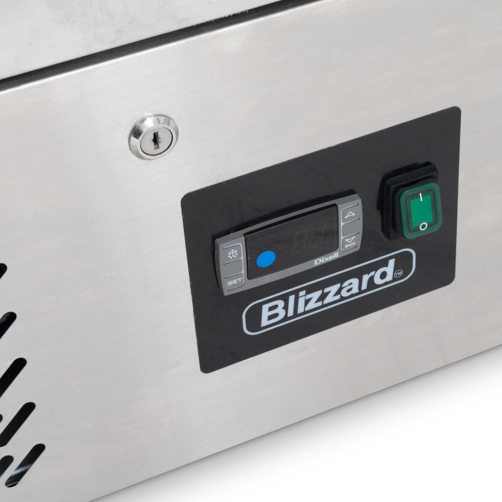 Compact Triple Door Counter Refrigerator