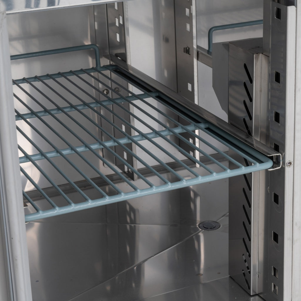 Compact Double Door Counter Refrigerator