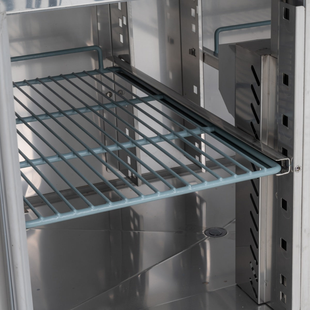 Compact Triple Door Counter Refrigerator