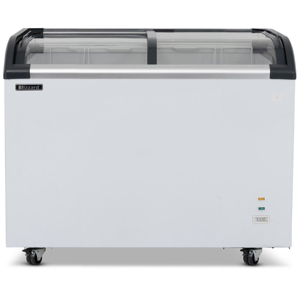 220L Curved Glass Lid Freezer
