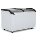 Curved Glass Lid Freezer 420L