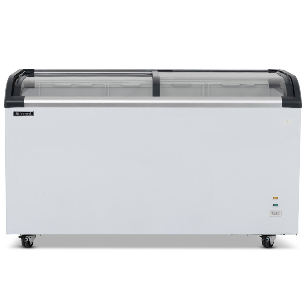 520L Curved Glass Lid Freezer