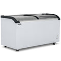 520L Curved Glass Lid Freezer