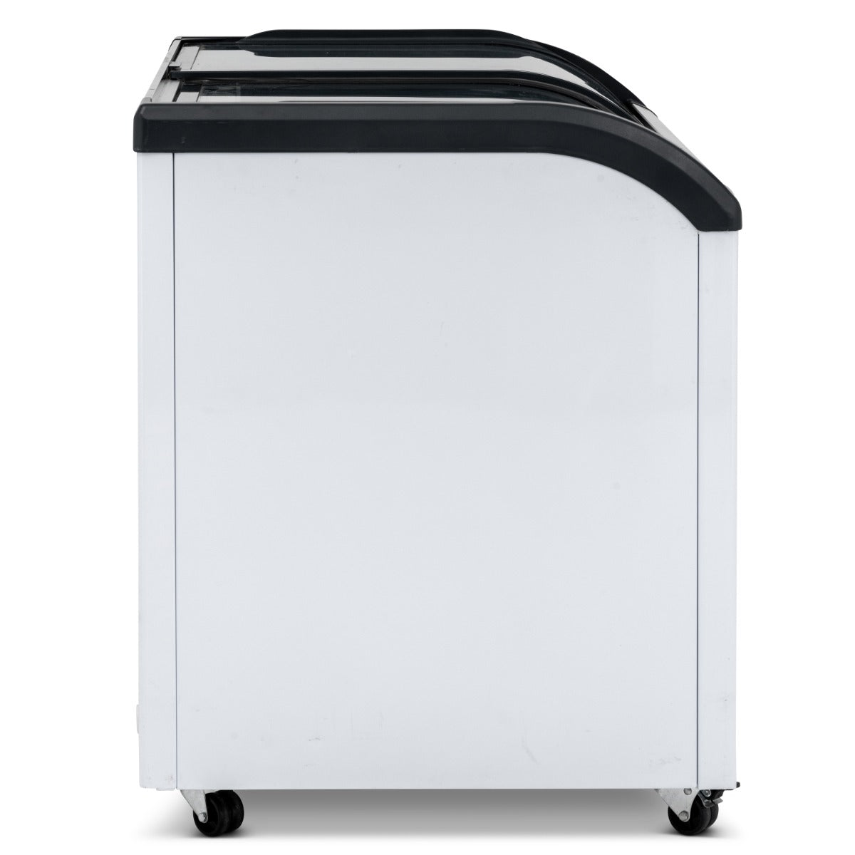 620L Curved Glass Lid Freezer