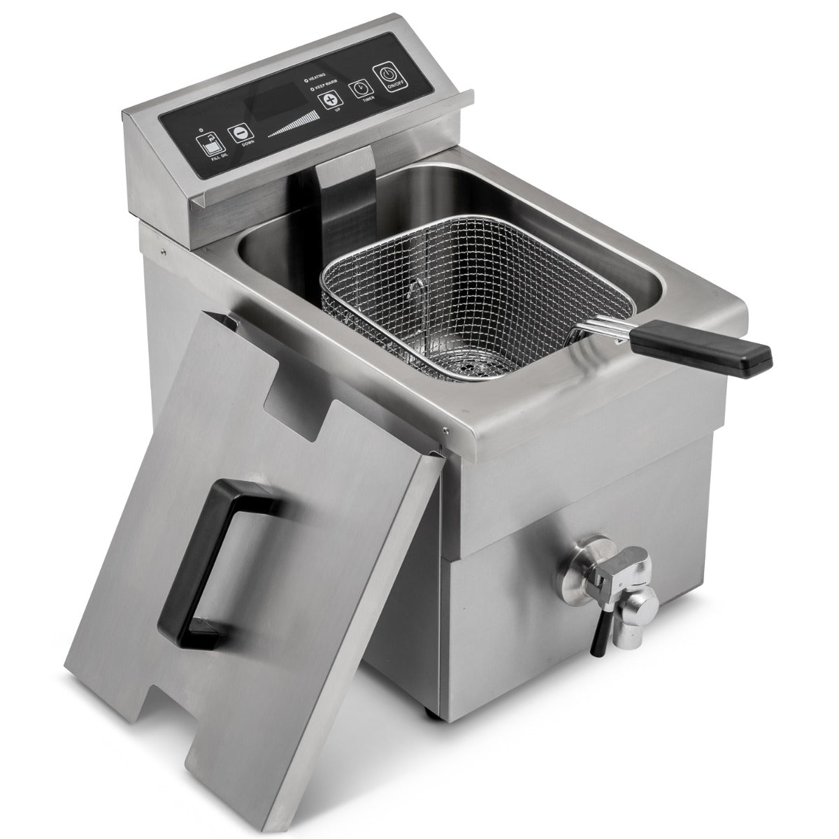 8L Single Tank Induction Fryer