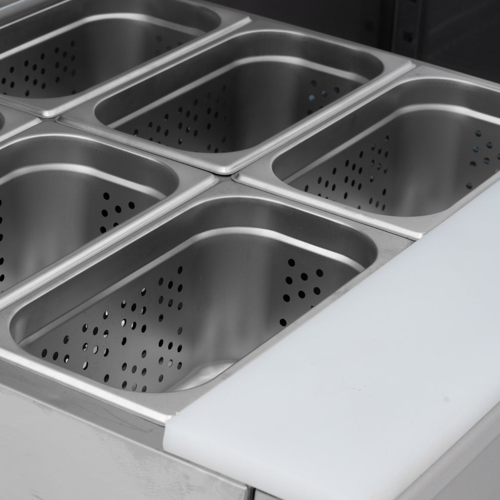 Compact Single Door Refrigerated Saladette