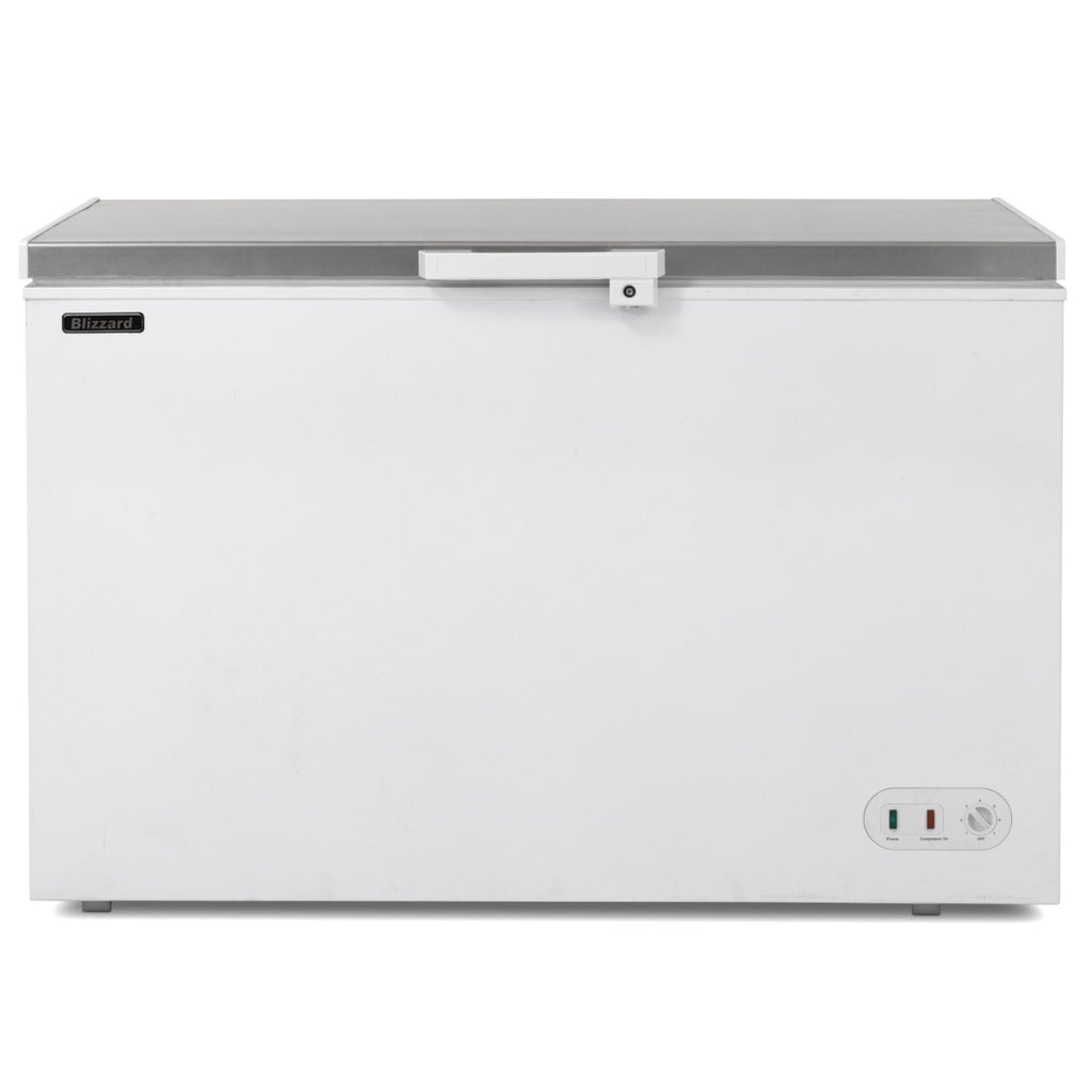 450L Stainless Steel Lid Chest Freezer