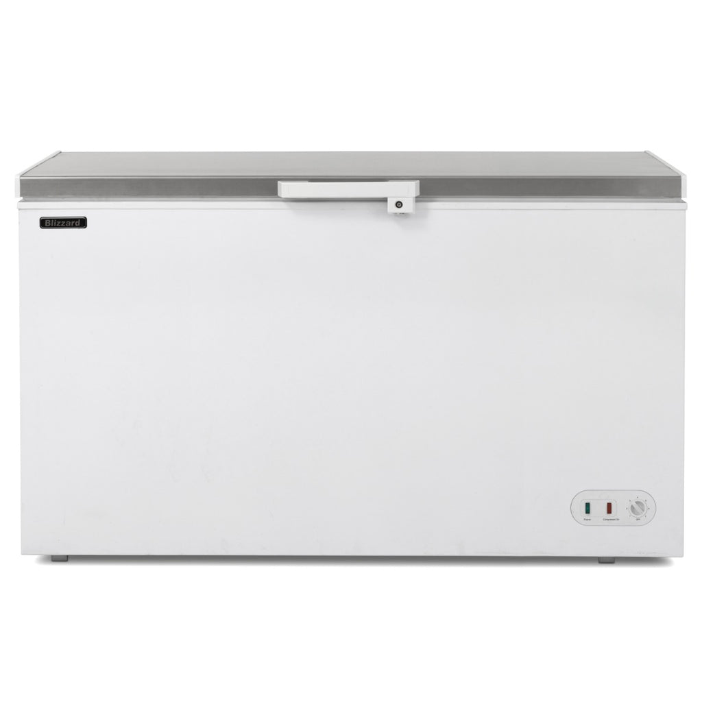 550L Stainless Steel Lid Chest Freezer