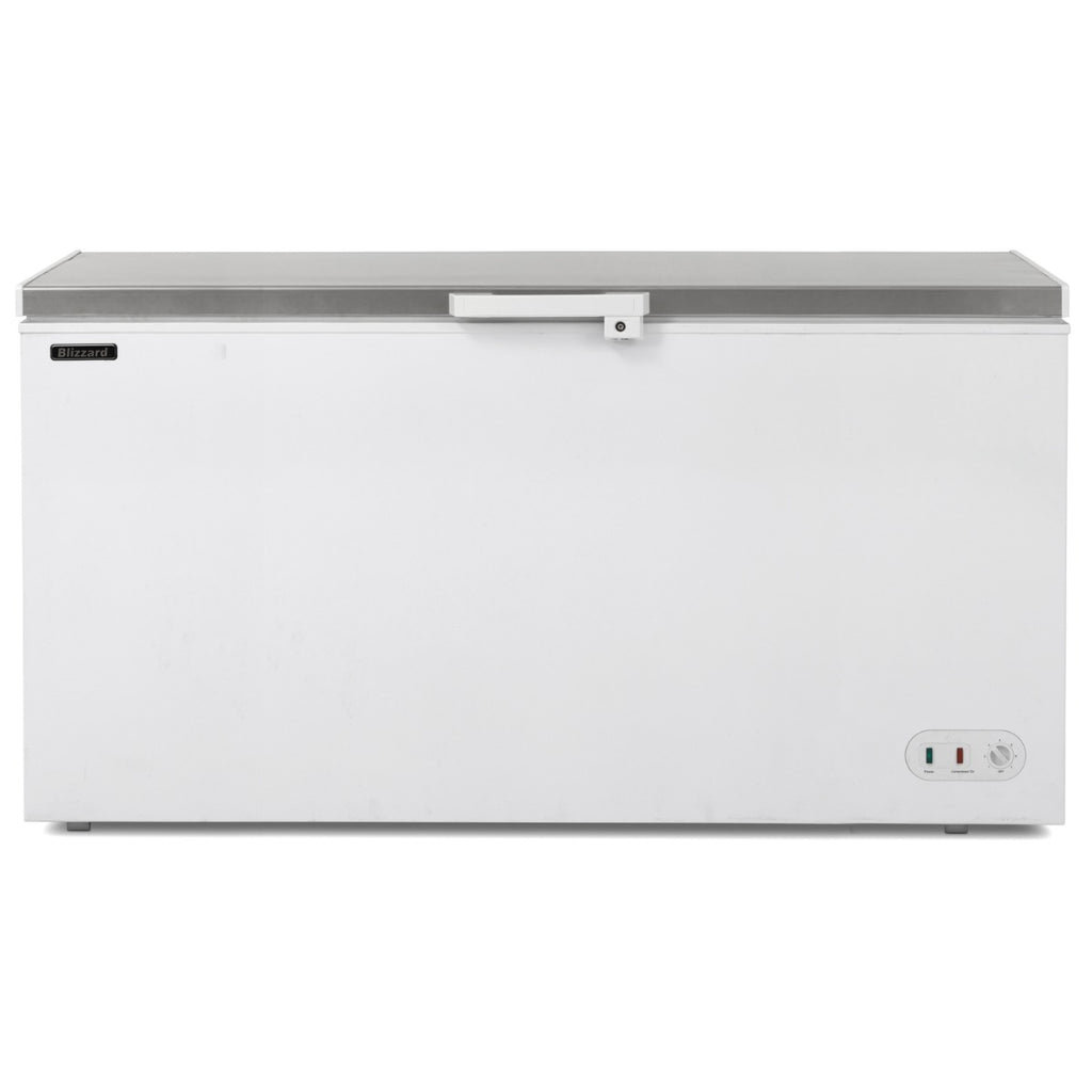 650L Stainless Steel Lid Chest Freezer