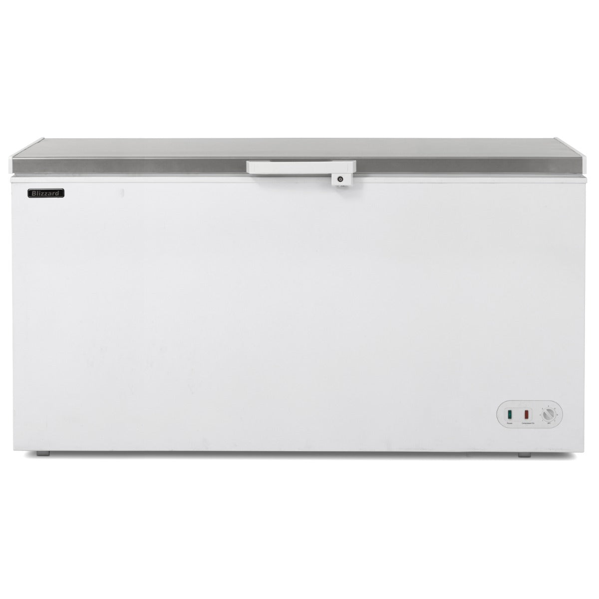 650L Stainless Steel Lid Chest Freezer