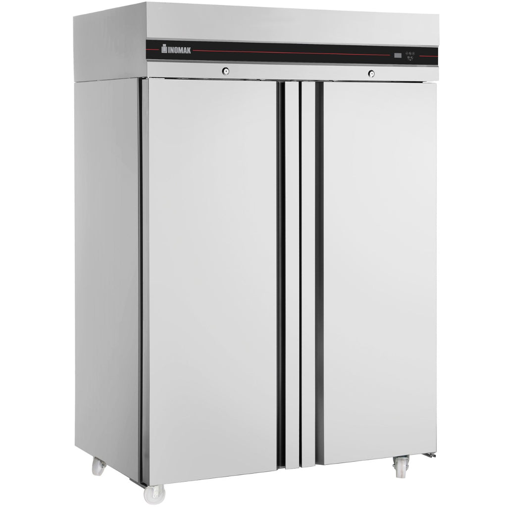 Upright Double Hinged Door Heavy Duty Refrigerator