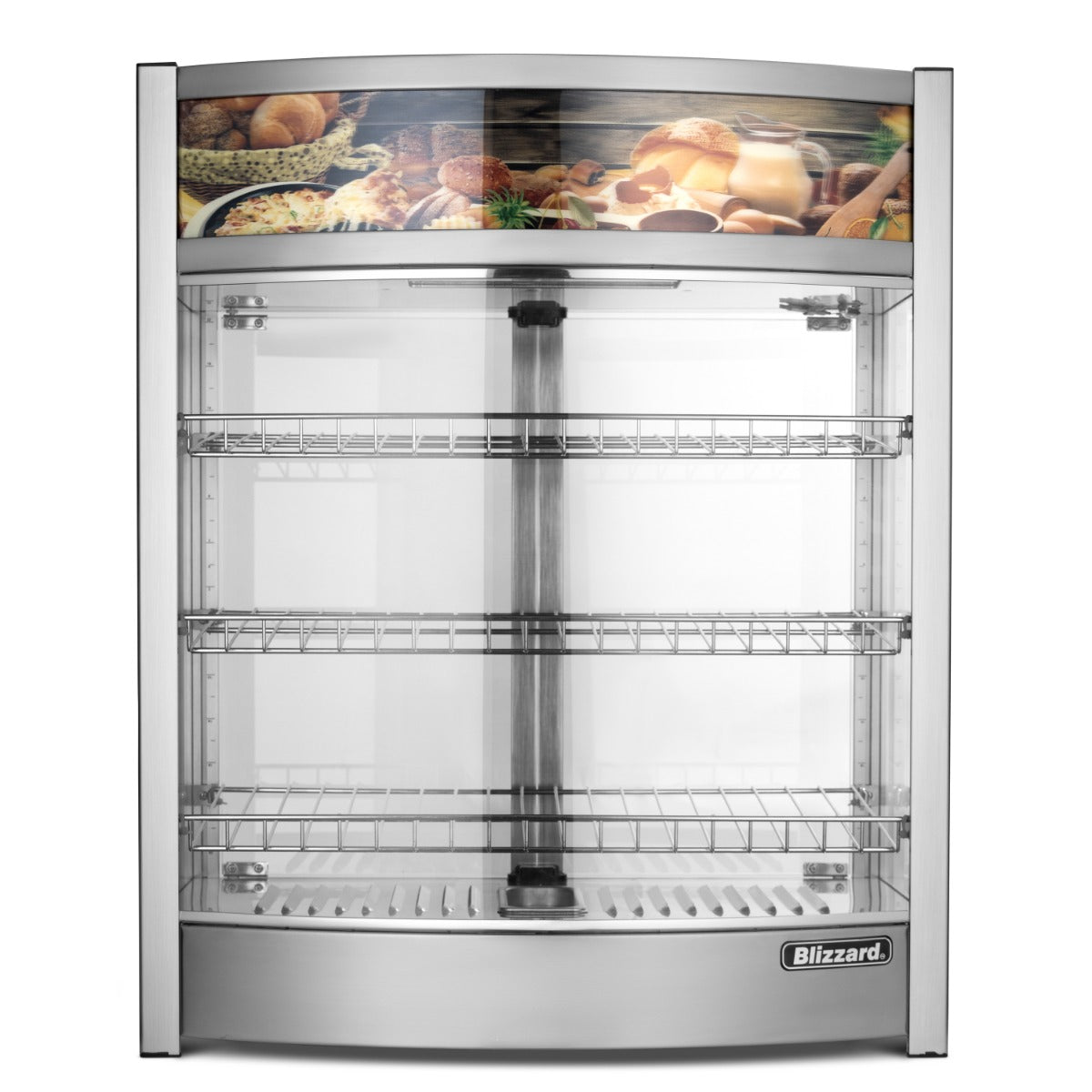 137L Counter Top Tiered Heated Merchandiser