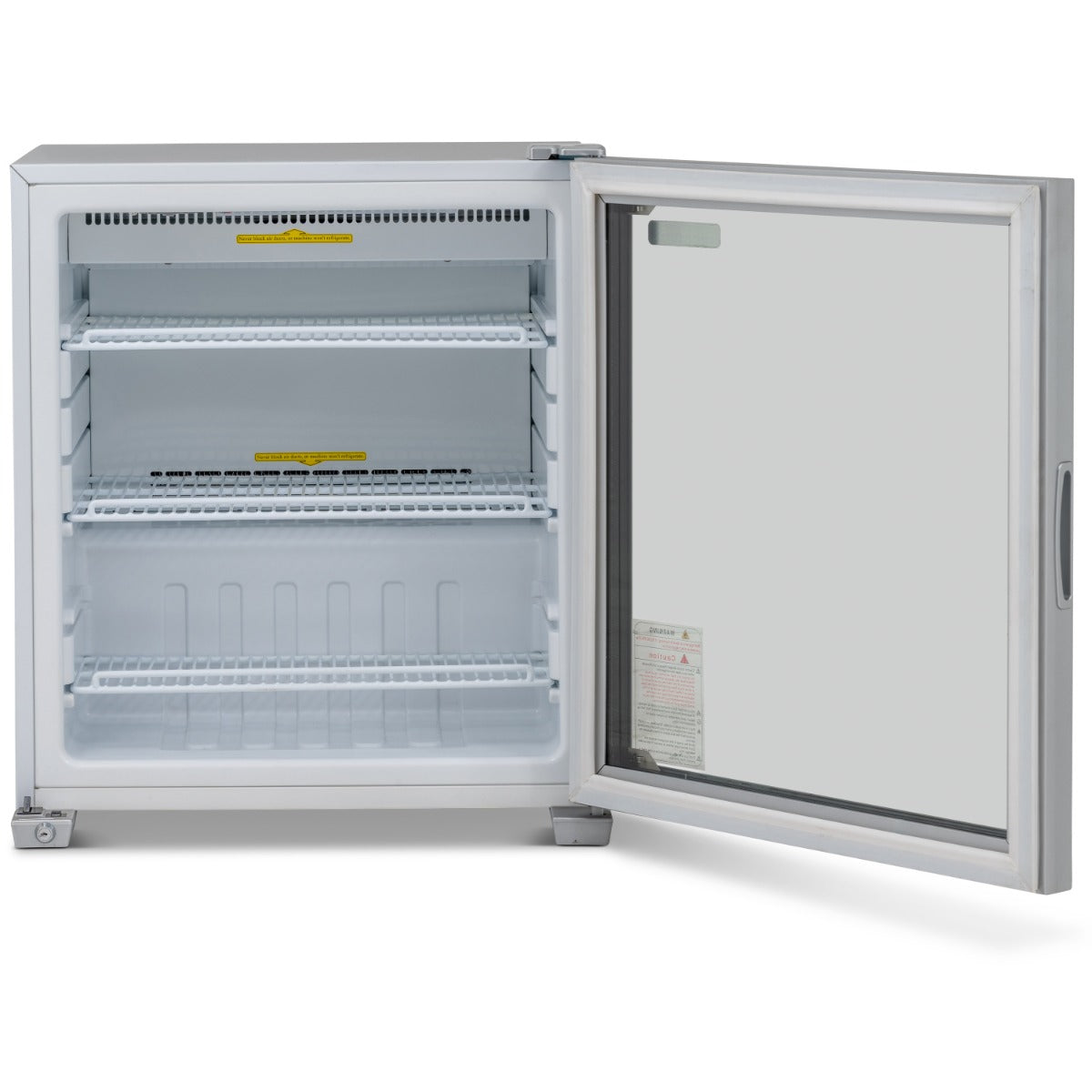 Blizzard Glass Door Counter Top Refrigerator