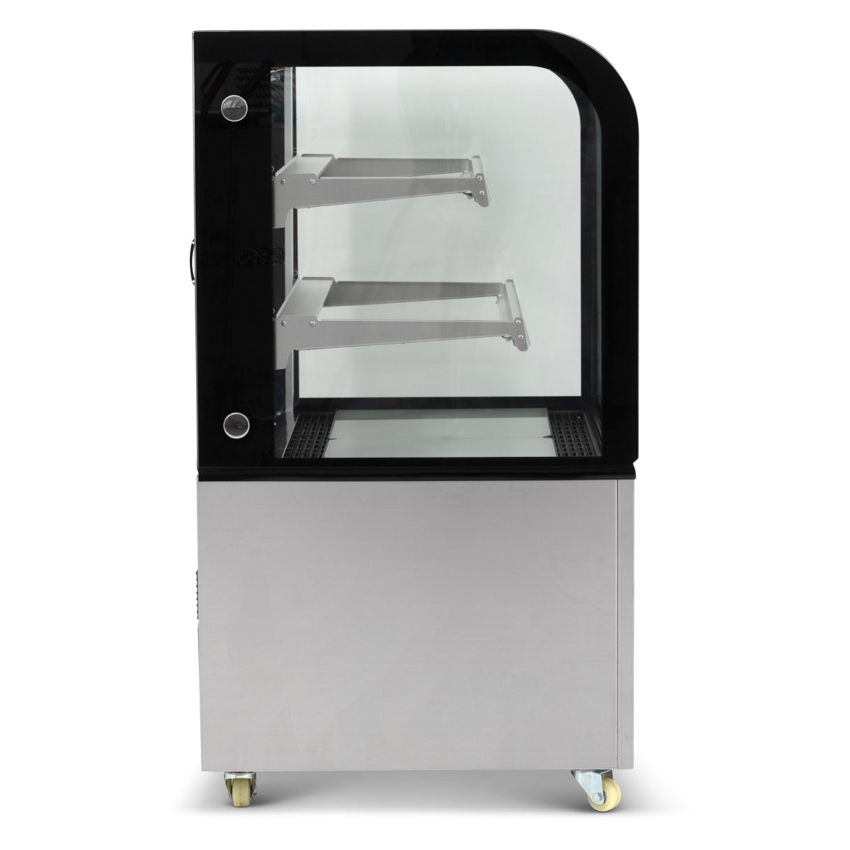 1.2m Curved Glass Low Height Merchandiser