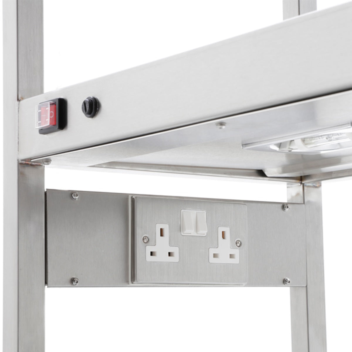 Five Lamp Halogen Heated Box