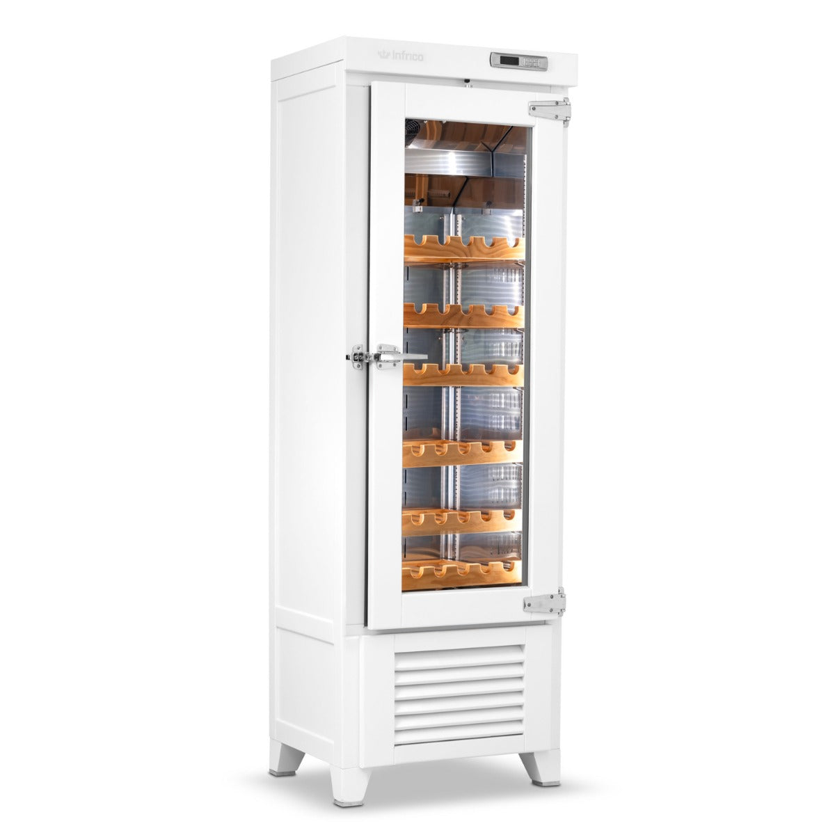 Upright Single Door Wine Cellar (90 bottles)