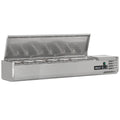 1.5m Hinged 1/3 Gastronorm Prep Top