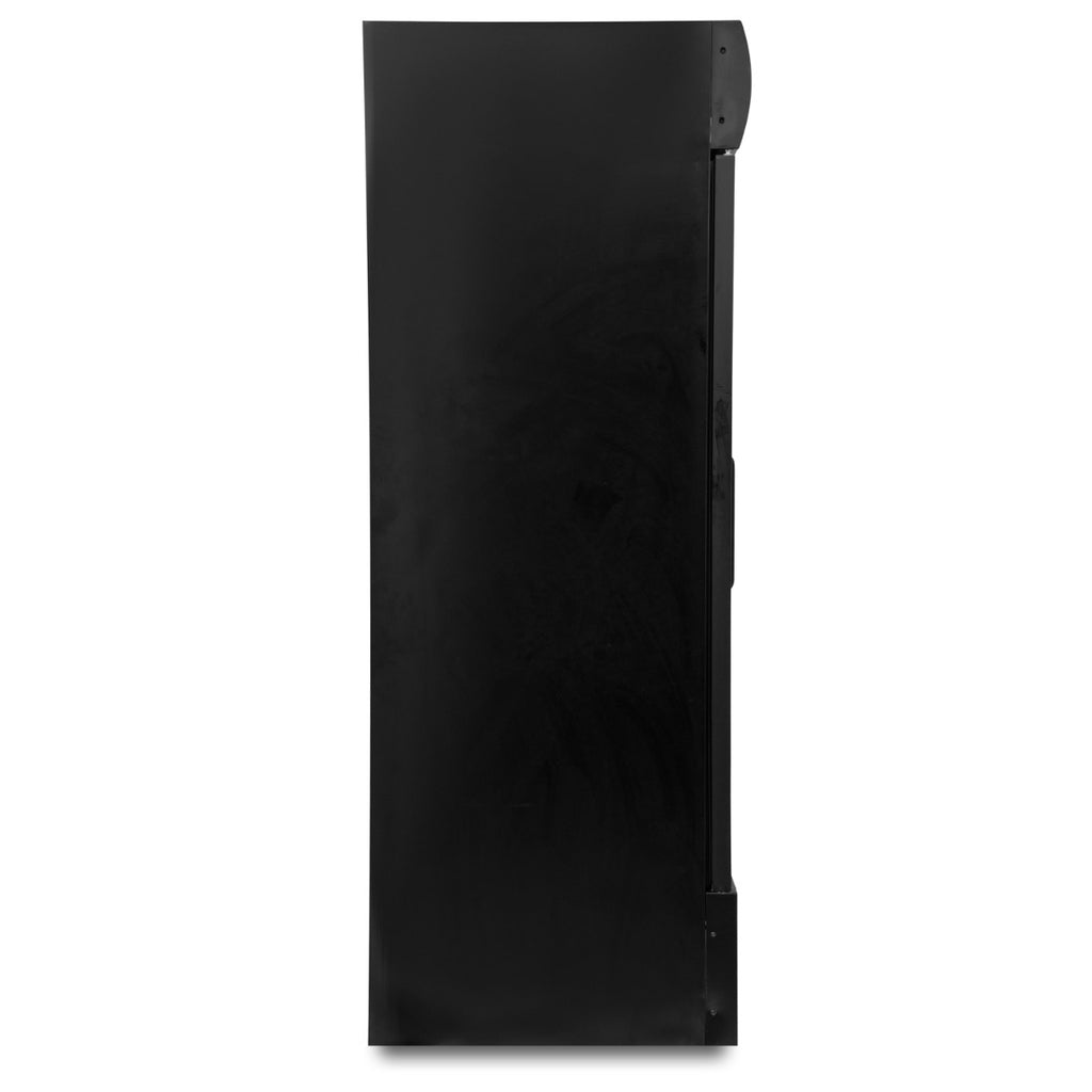 Double Hinged Glass Door Freezer Display Merchandiser