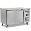 Double Hinged Door Deep Counter Refrigerator