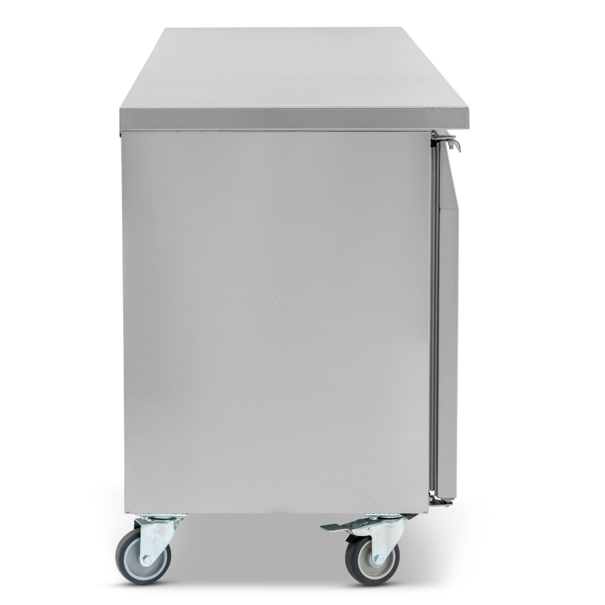 Slimline Double Hinged Door Counter Freezer