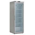Upright 320L Single Hinged Glass Door Refrigerator