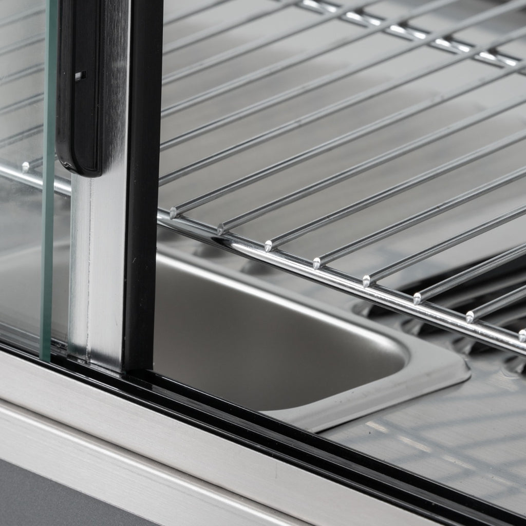 186L Counter Top Dual Access Heated Merchandiser