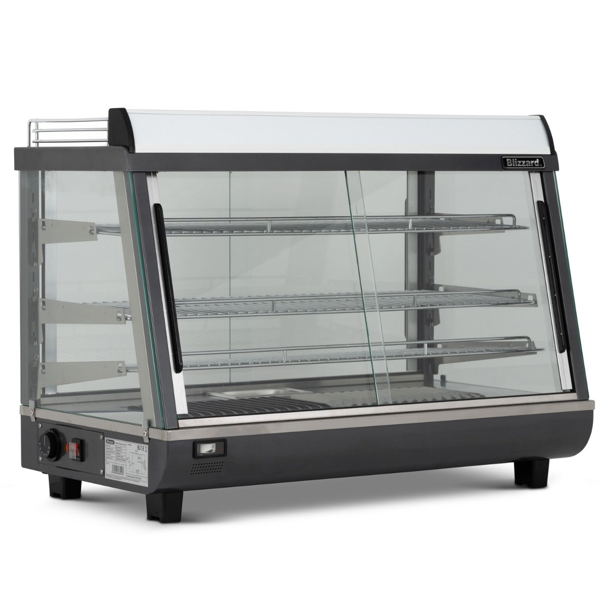 136L Counter Top Duel Access Heated Merchandiser