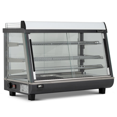 136L Counter Top Dual Access Heated Merchandiser