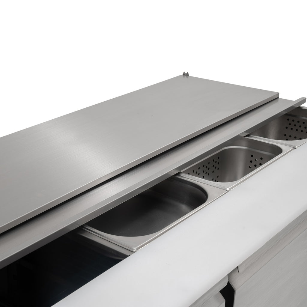 Compact Triple Door Refrigerated Saladette
