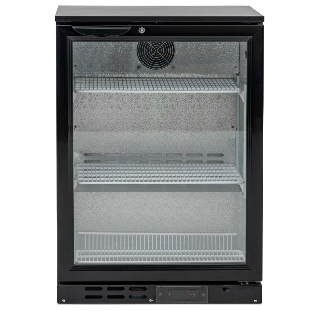 Low Height Single Hinged Glass Door Bottle Cooler