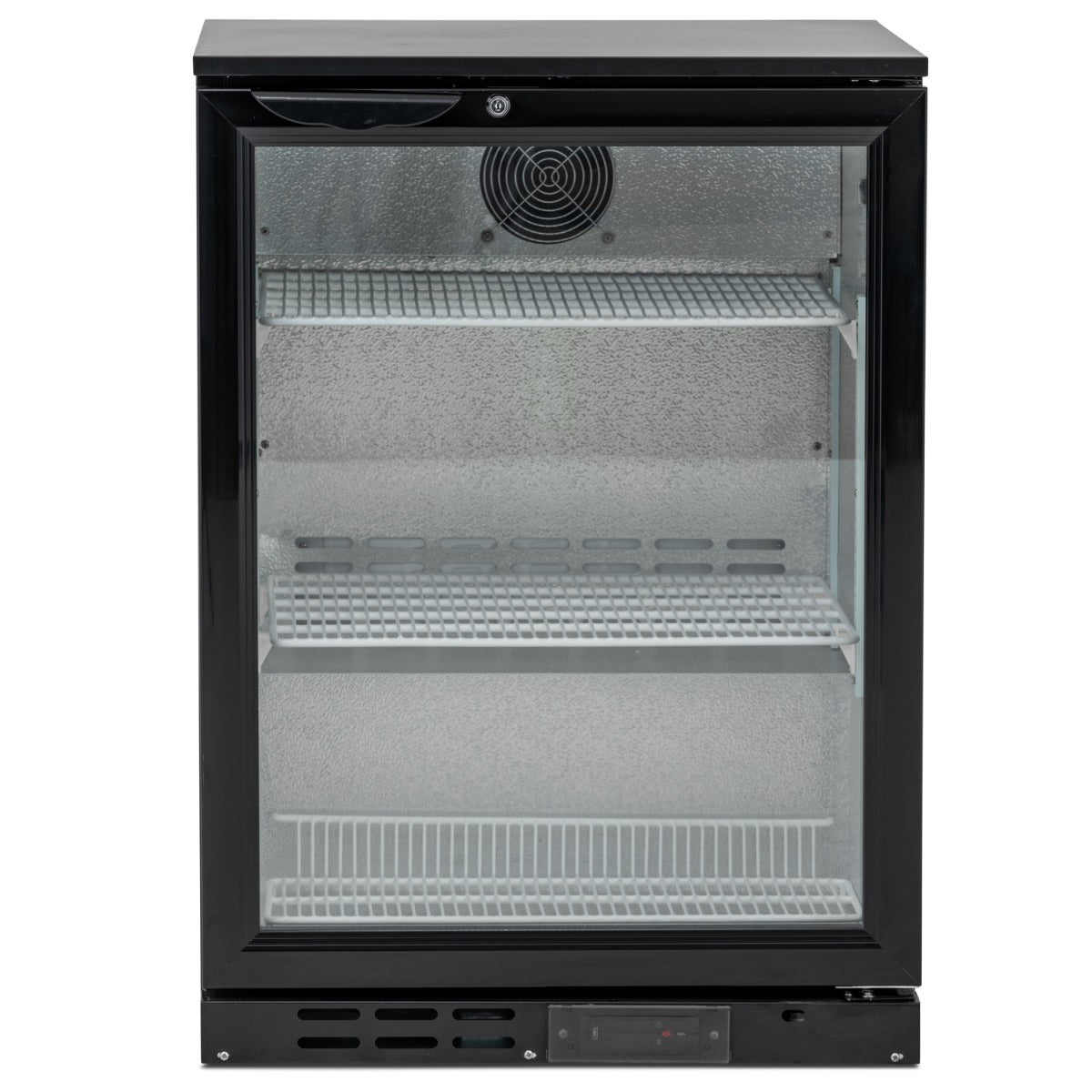 Low Height Single Hinged Glass Door Bottle Cooler