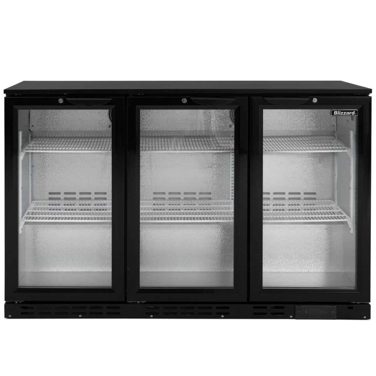 Low Height Triple Hinged Glass Door Bottle Cooler