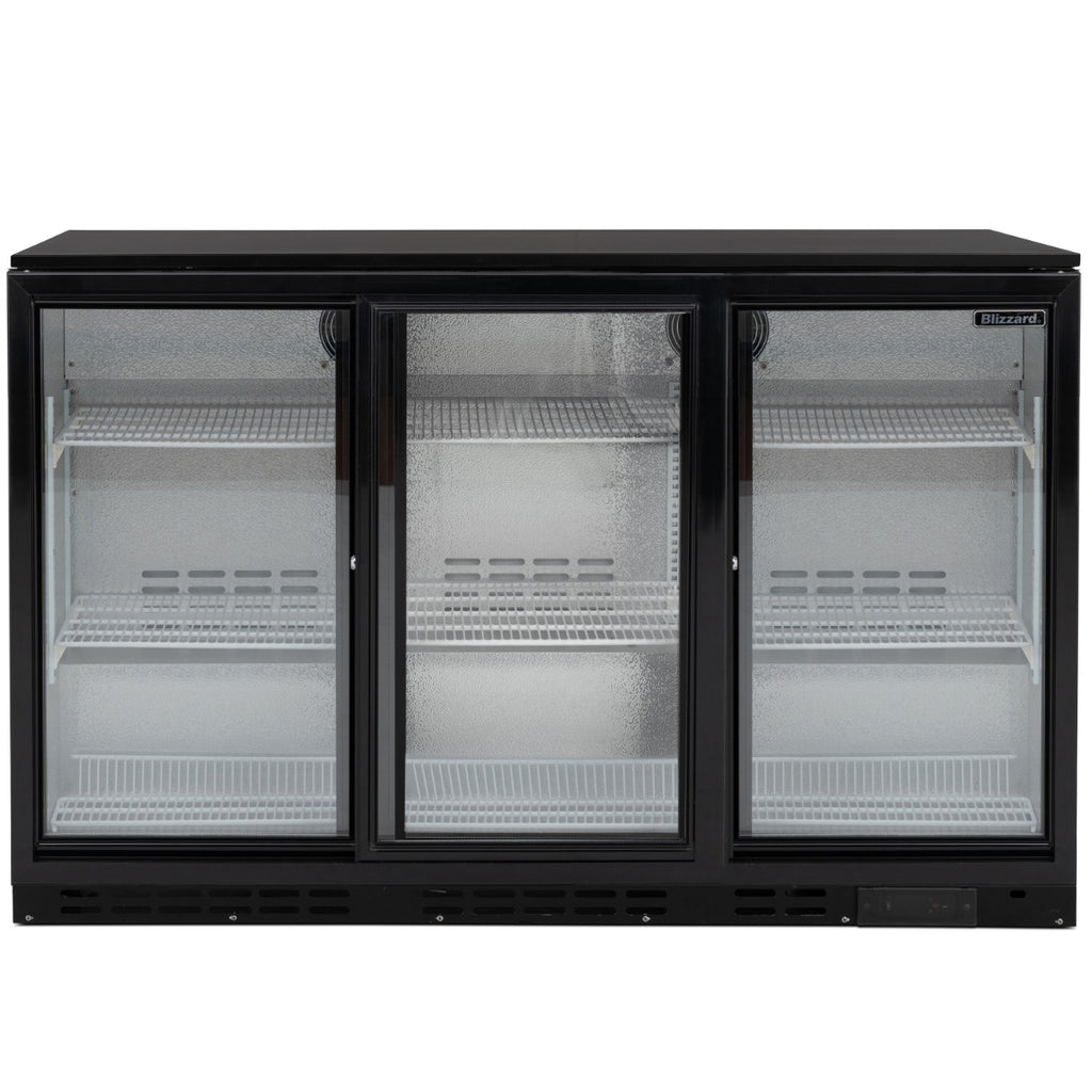 Low Height Triple Sliding Door Bottle Cooler