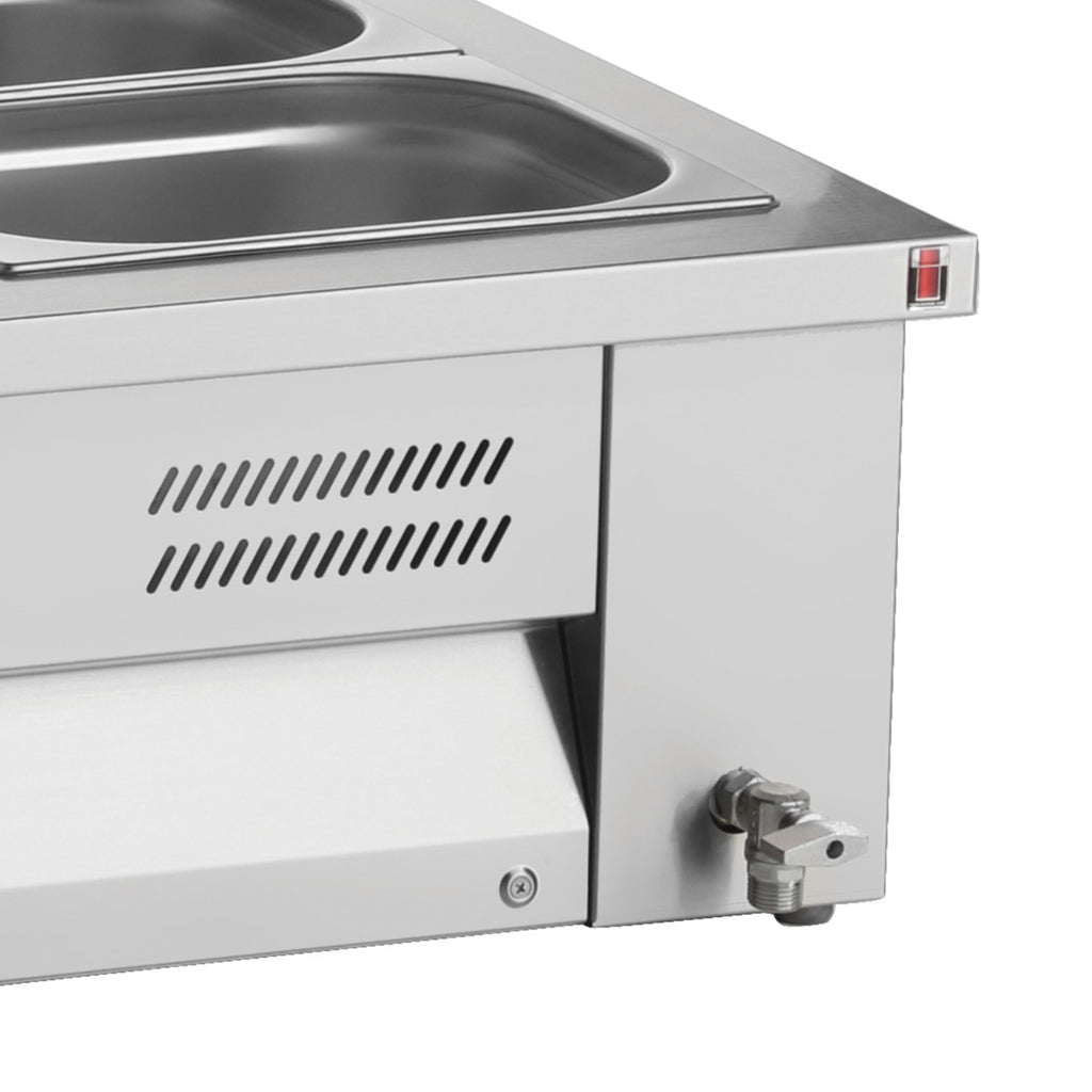 Counter Top Bain Marie 2x GN1/1