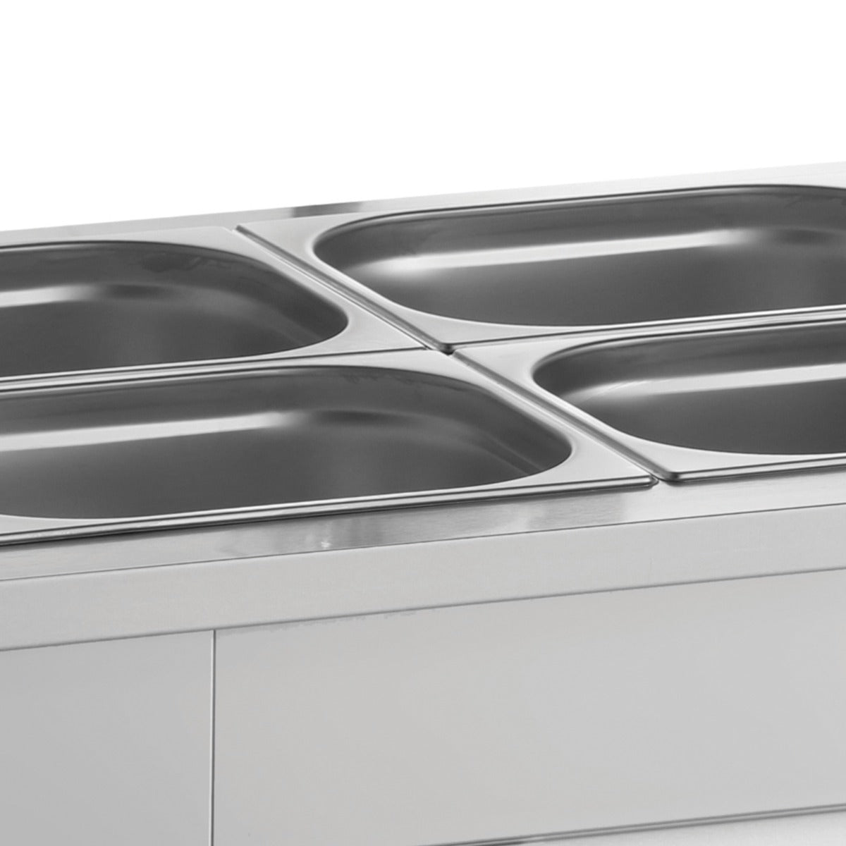 Counter Top Bain Marie 2x GN1/1
