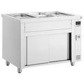 Bain Marie with Heated Cupboard 3x GN1/1