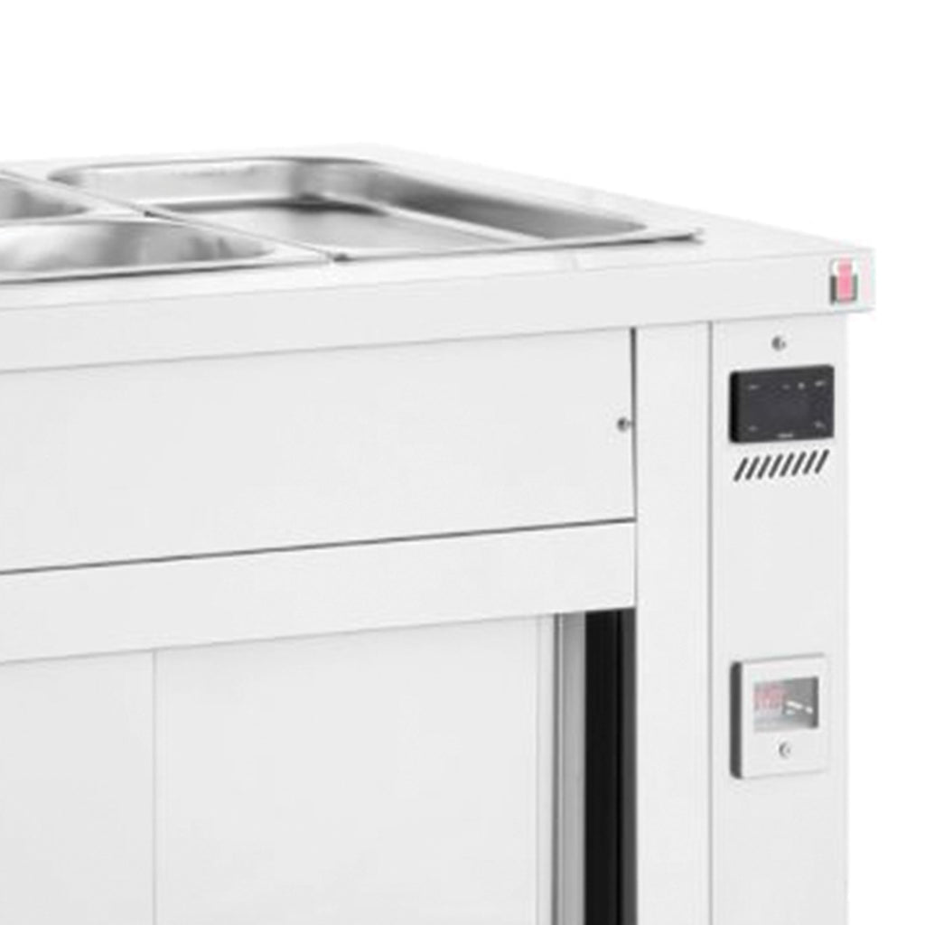Bain Marie with Heated Cupboard 5x GN1/1