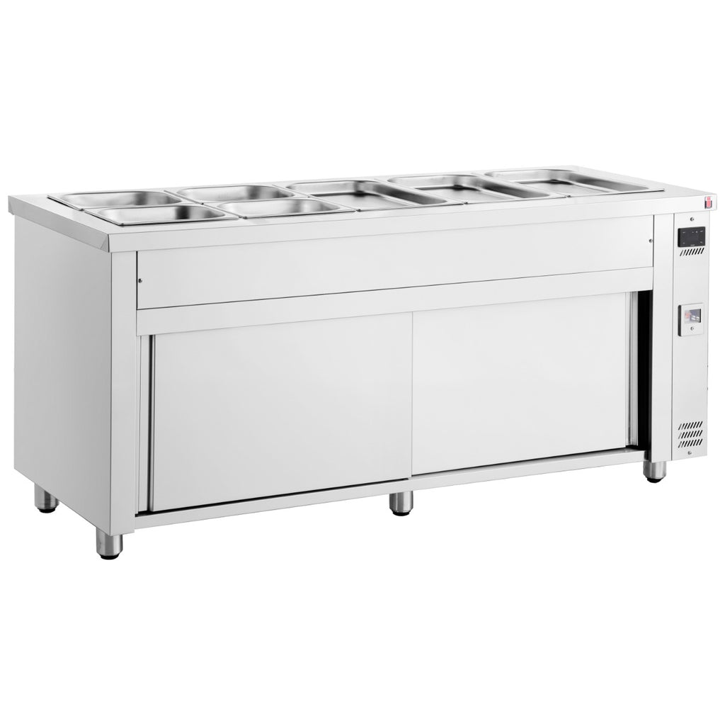 Bain Marie with Ambient Cupboard 5x GN1/1