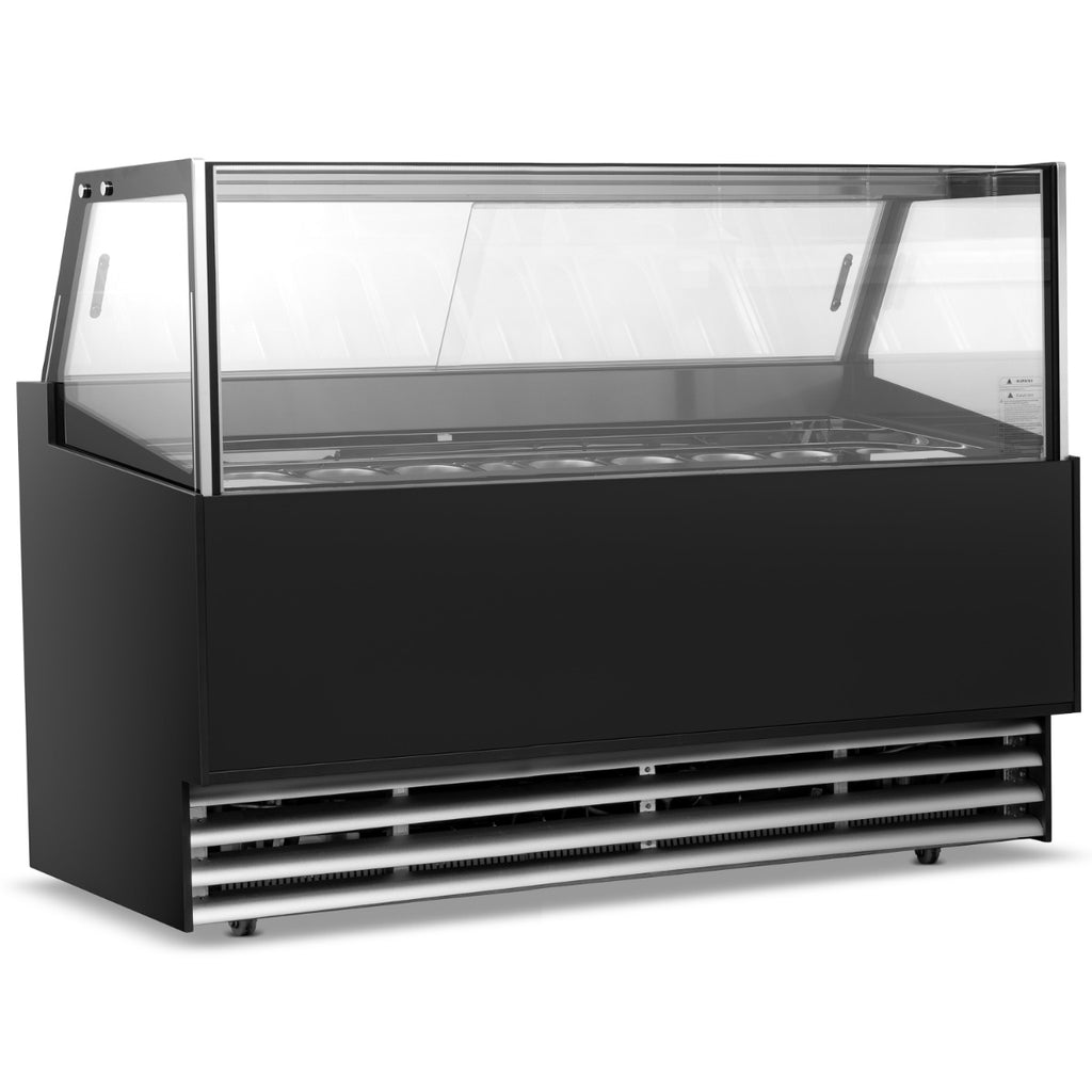 15 Pan Ice Cream Display