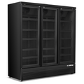Triple Hinged Glass Door Display Freezer