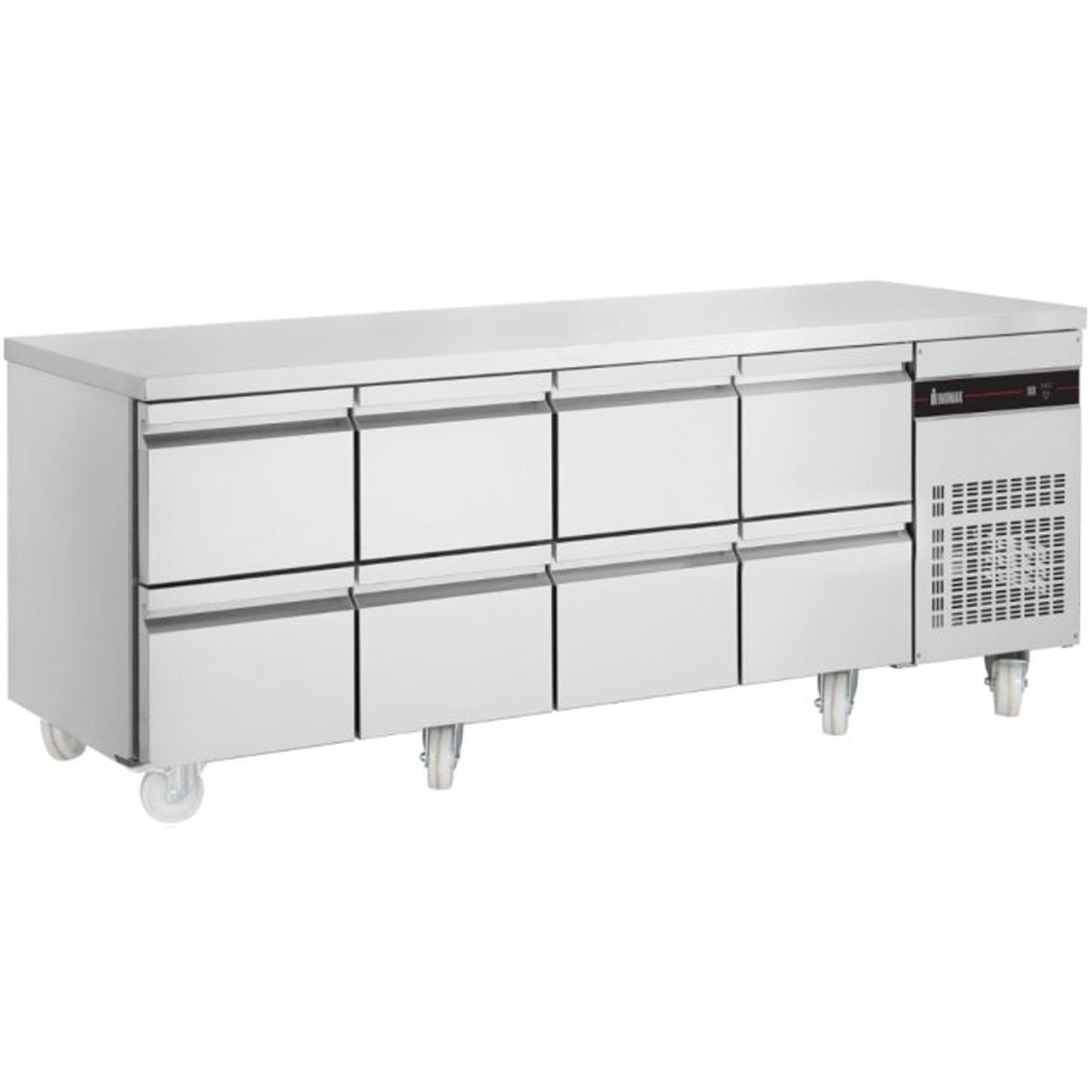 583L Eight Drawer Gastronorm Counter Refrigerator
