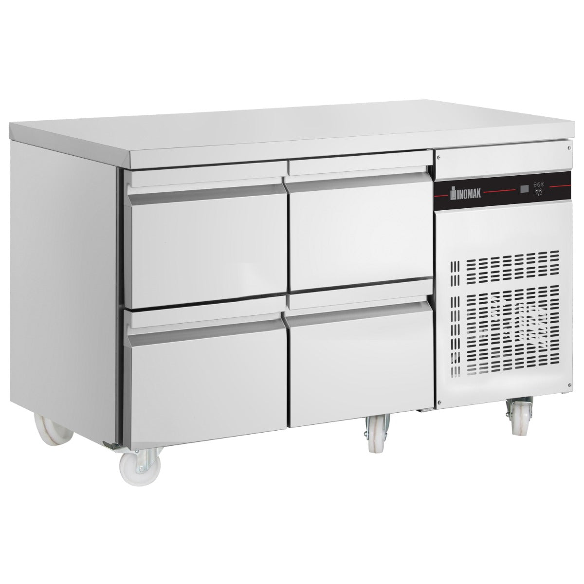 274L Four Drawer Gastronorm Counter Refrigerator